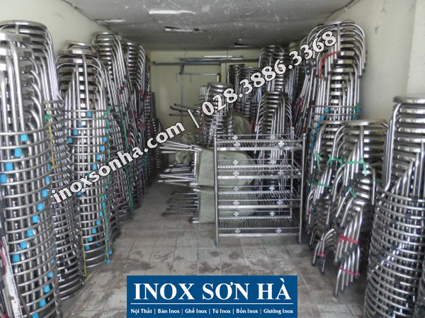 Ghế đẩu inox 304