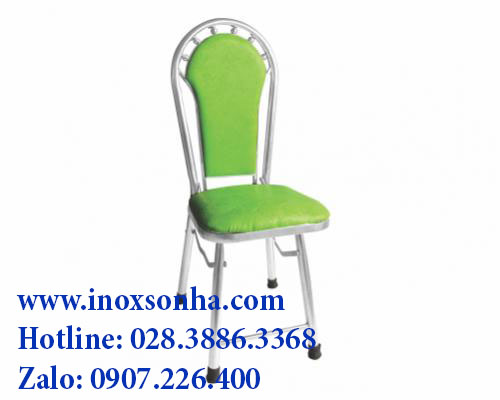 ghế inox mặt nệm