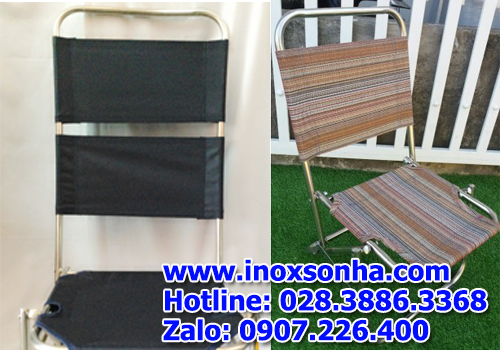 Ghế xếp inox