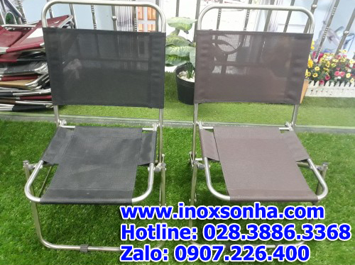 Ghế xếp inox