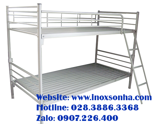 giường tầng inox