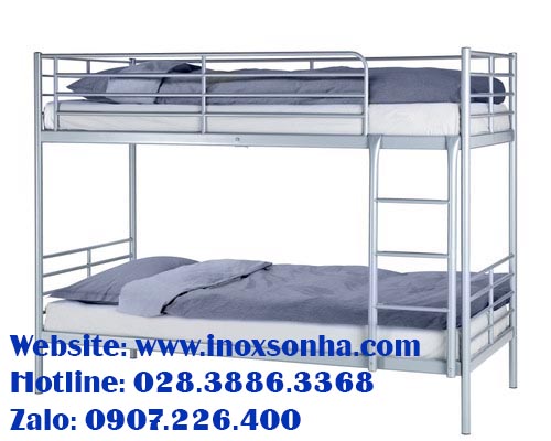 giường tầng inox