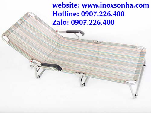 Giường xếp inox